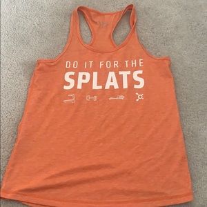 Orangetheory “Do It for the splats” racerback tank